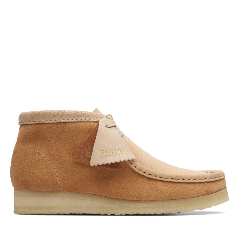 Wallabee Boot Tan Combi