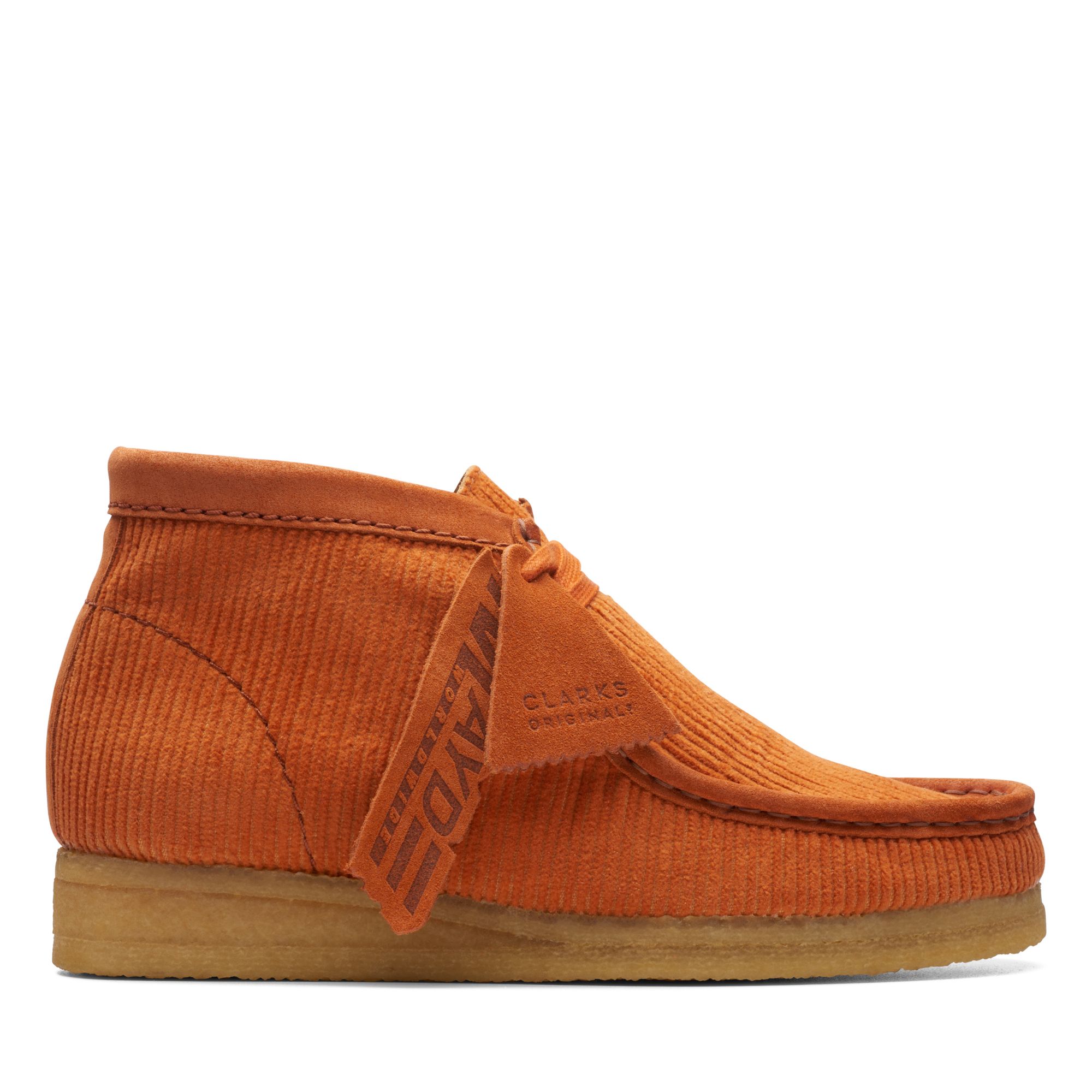 Clarks Wallabee Boot In Red | ModeSens