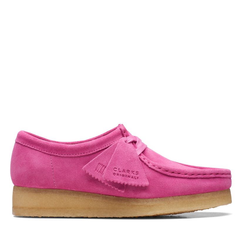 Forkorte hyppigt Glamour Wallabee. Pink Suede ​Clarks® Shoes Official Site | Clarks