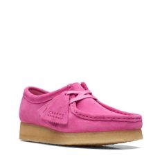 Wallabee Pink Suede