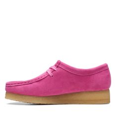 Wallabee Pink Suede