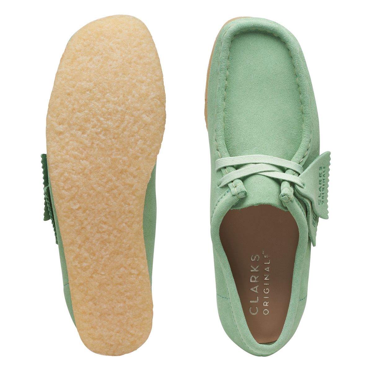 Wallabee Pine Green - Clarks Canada Official Site | Clarks Shoes