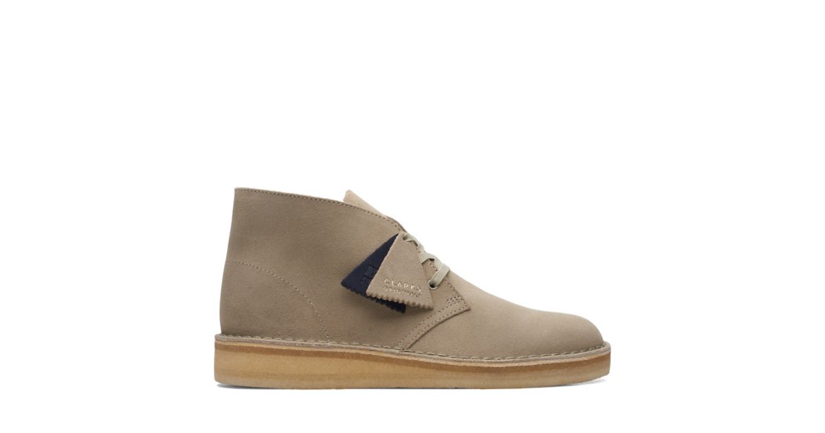 clarks desert coal mustard