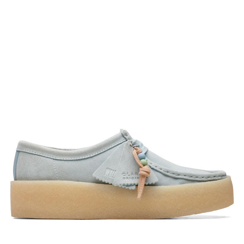 Decimal Regnbue Terapi Wallabee Cup Blue Suede Clarks® Shoes Official Site | Clarks