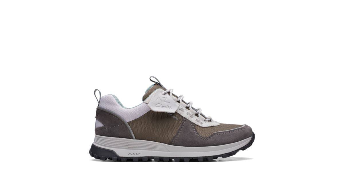 ATL Trek Walk Waterproof Dark Grey Clarks® Shoes Official Site Clarks