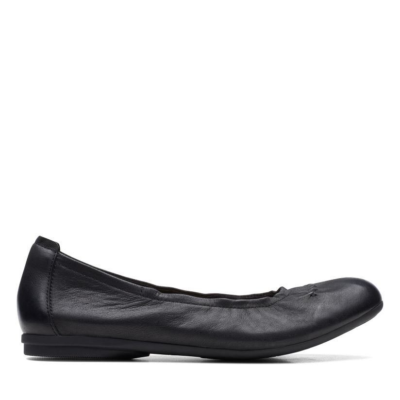 Gennemsigtig rent dommer Rena Hop Black Leather Clarks® Shoes Official Site | Clarks