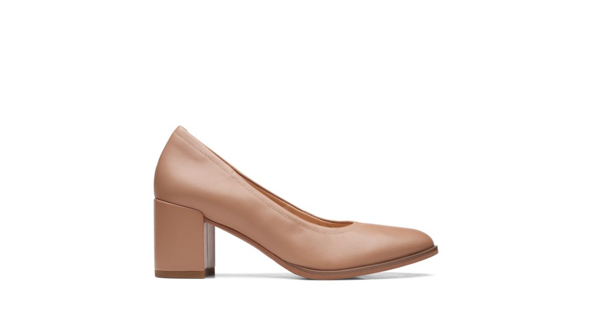 Freva55 Court Praline Leather Clarks® Shoes Official Site Clarks