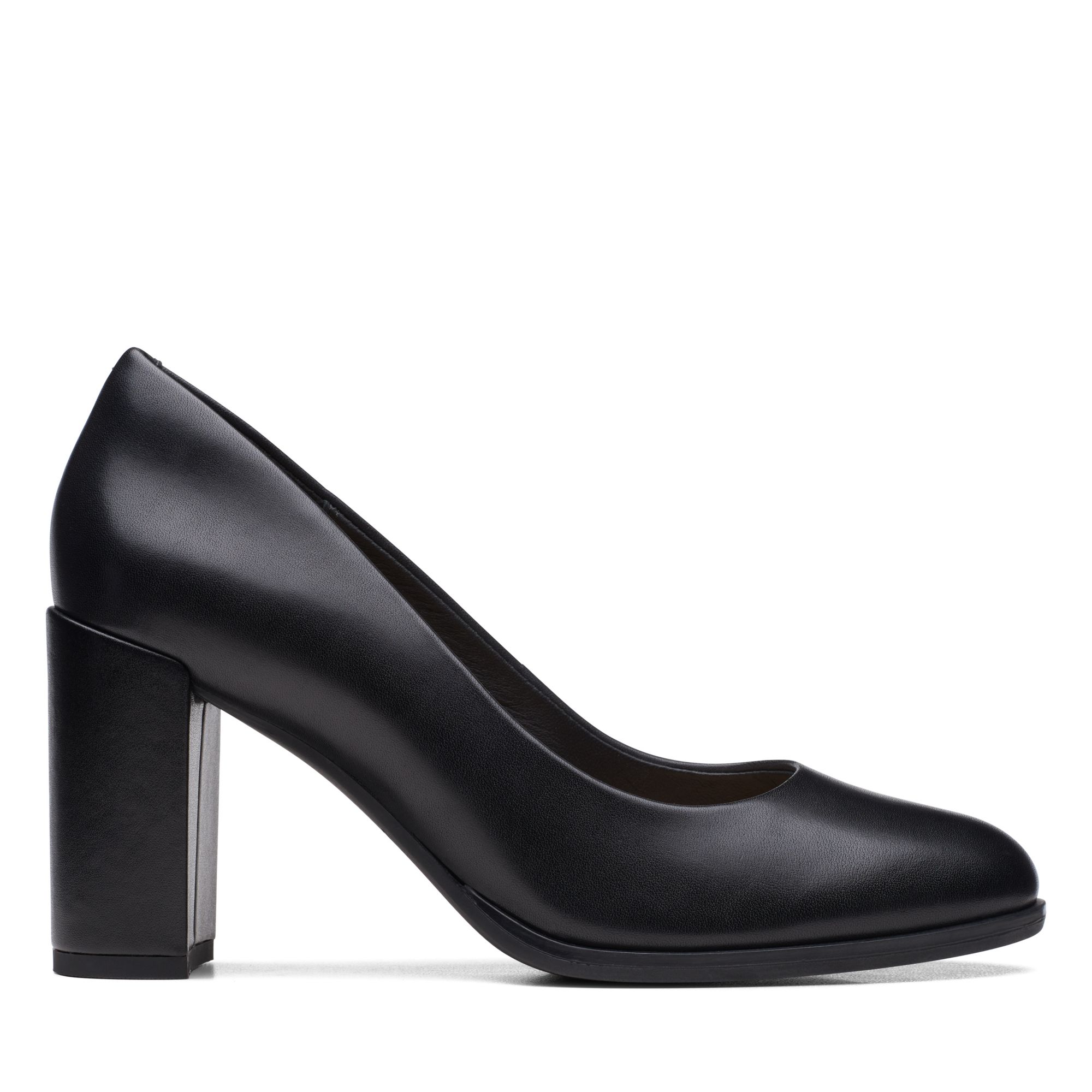 Clarks Freva85 Court In Black