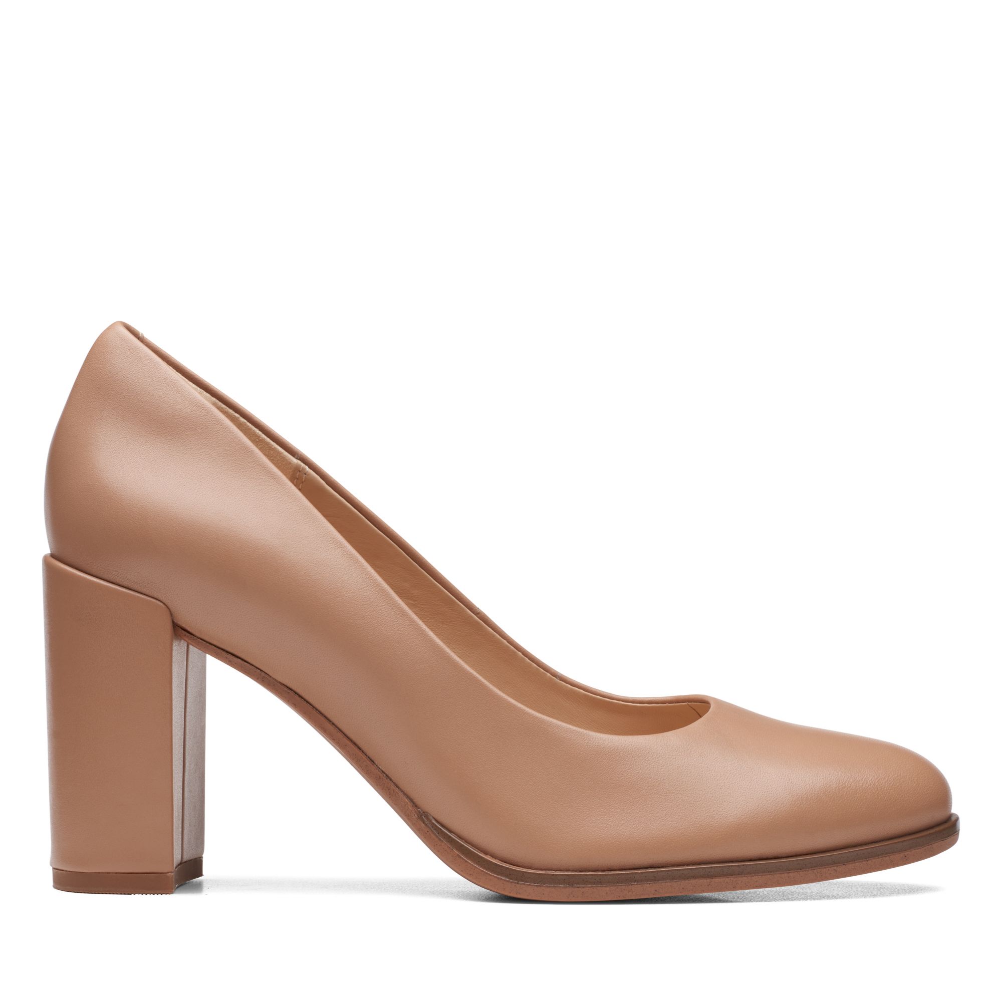 Clarks Freva85 Court In Beige
