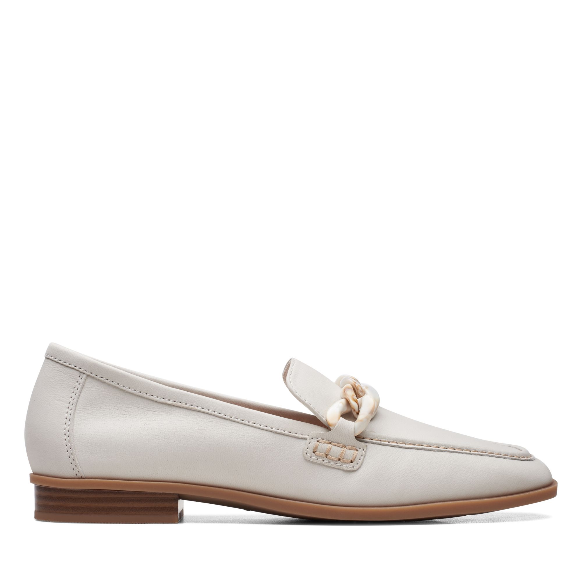 Clarks Sarafyna Iris Loafer In White