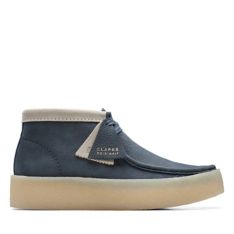 Wallabee Cup Bt Blue Nubuck ​Clarks® Shoes Official Site | Clarks