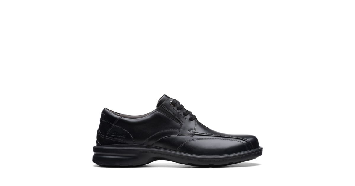 Gessler Lace Black Leather Clarks® Shoes Official Site | Clarks