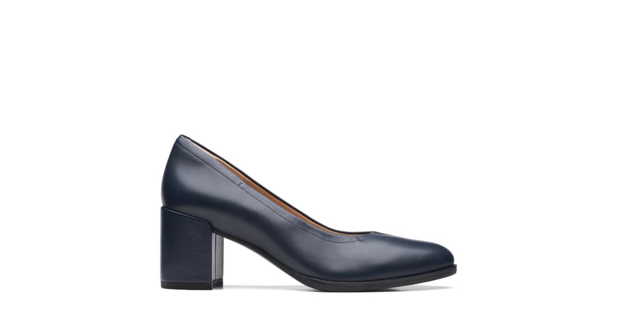 Freva55 Court Navy Leather Clarks® Shoes Official Site Clarks