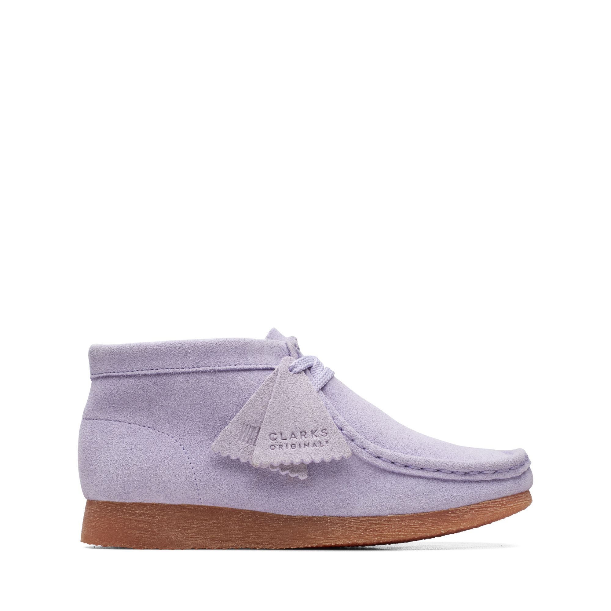 Clarks Wallabee Boot Older In Purple