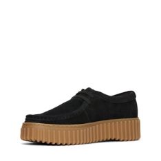 Torhill Bee Black Suede Clarks® Shoes Official Site |