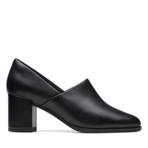 Heels - Black & Leather High Heels | Clarks