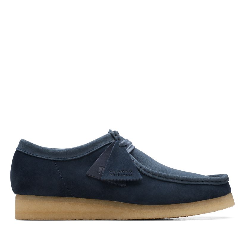 Wallabee Navy Combination | Clarks