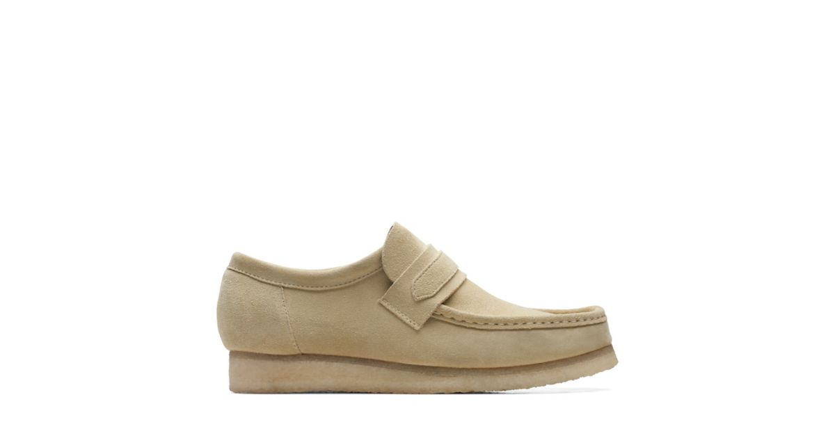 Wallabee Loafer Maple Suede Clarks® Shoes Official Site | Clarks