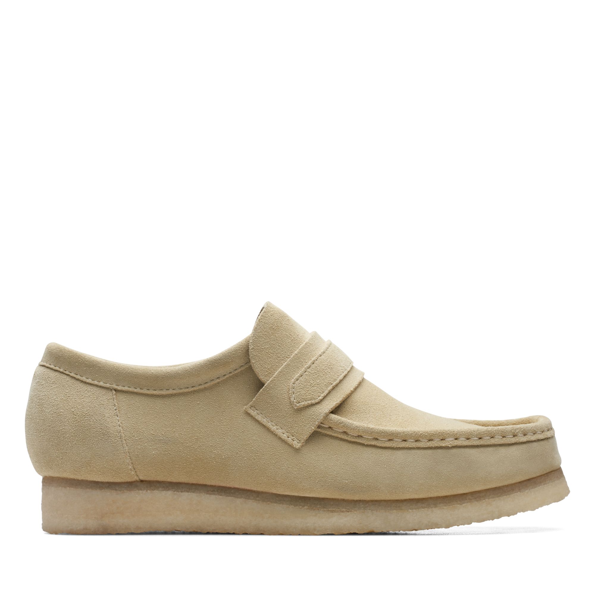 Clarks Wallabee Loafer In Brown