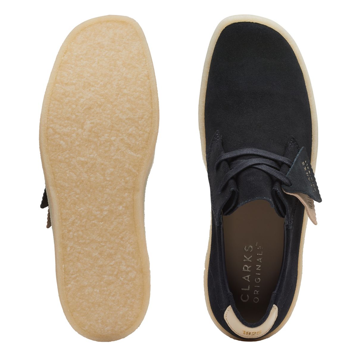 Ashcott Cup Black Suede - Clarks Canada Official | Clarks Shoes