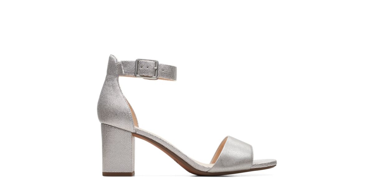 Deva Mae Silver Metallic | Clarks