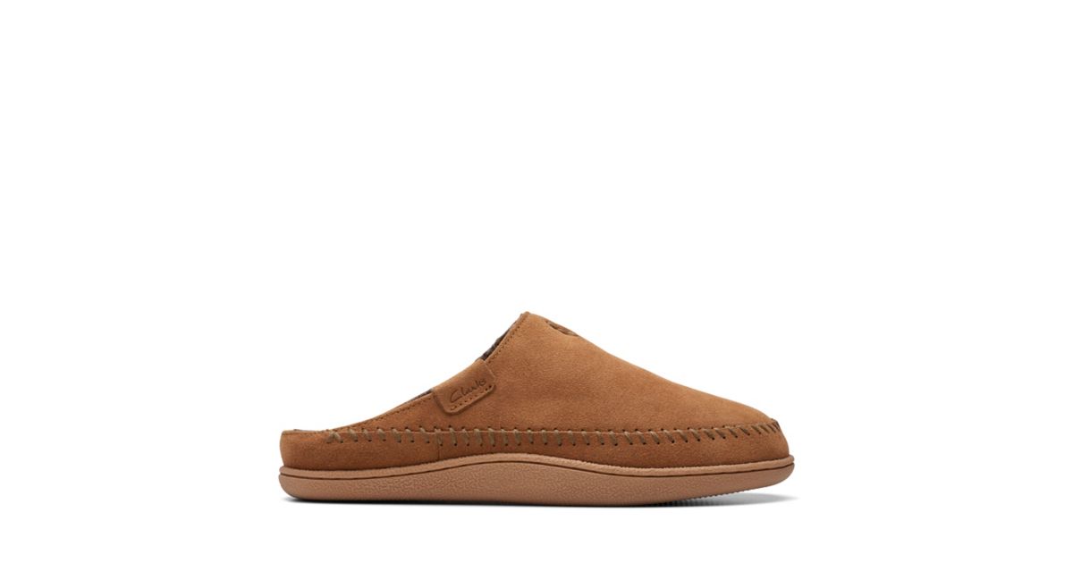 clarks mens slippers