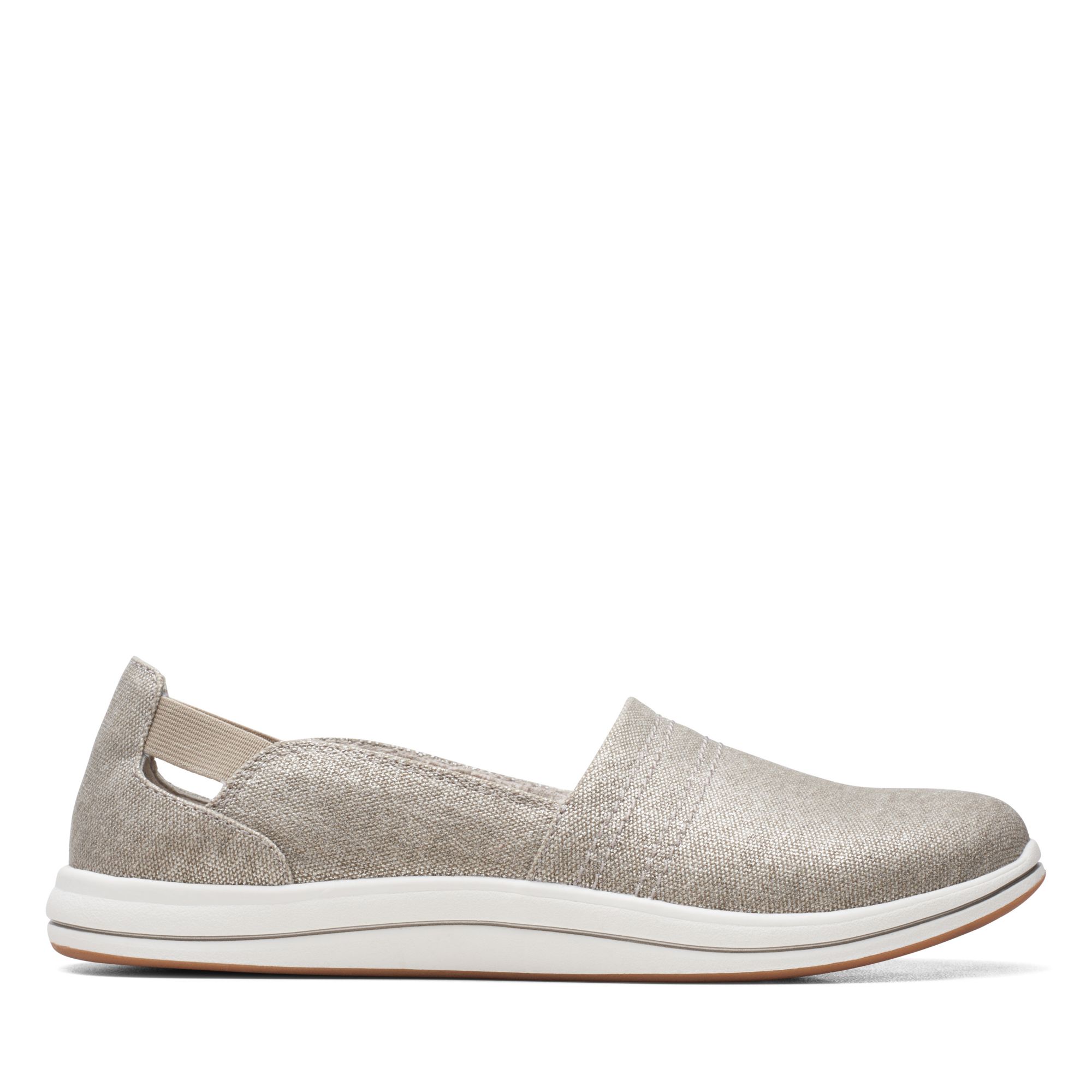 Clarks cloudsteppers silver online