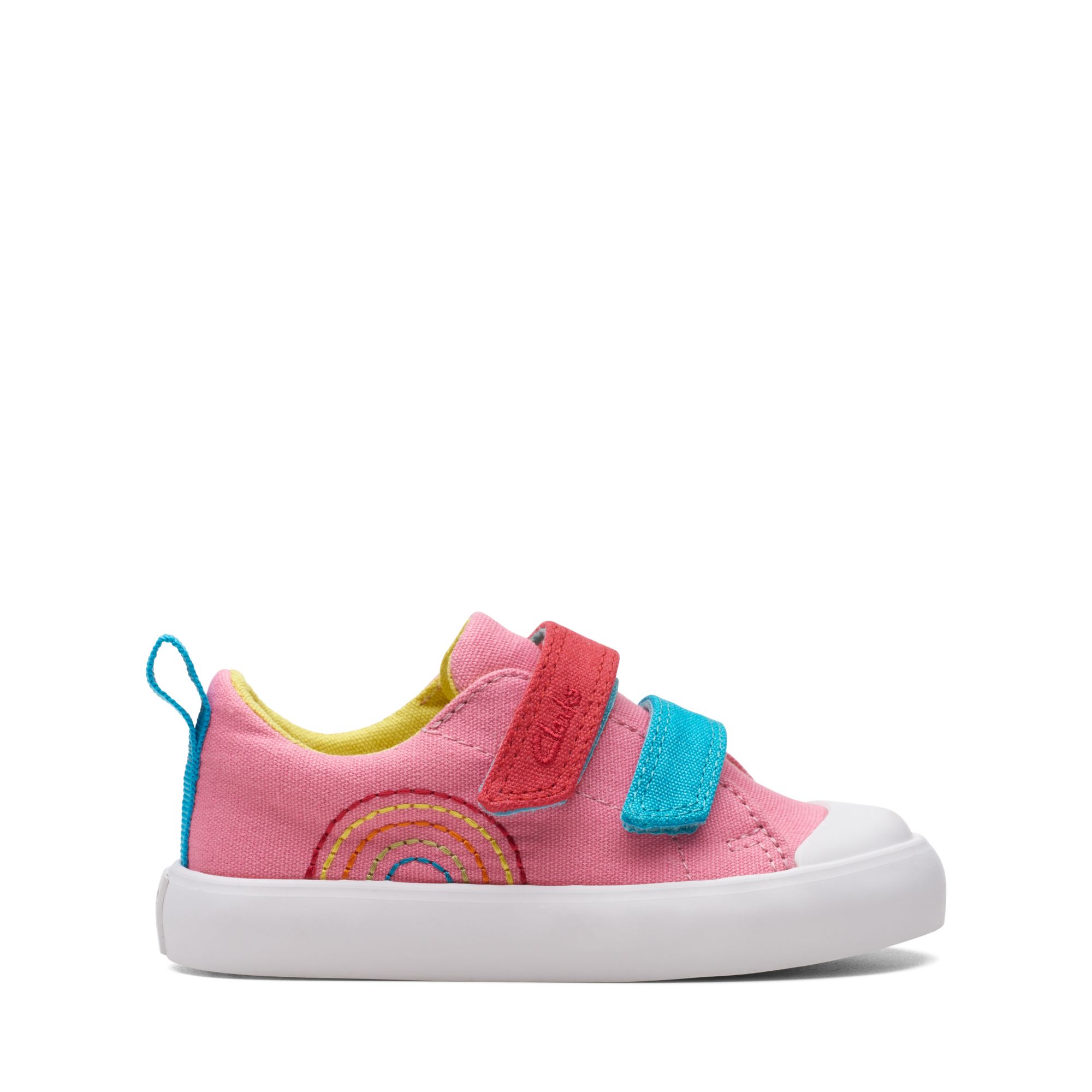 Clarks Foxing Tor Lo Toddler In Pink