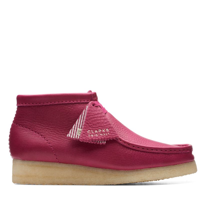 Wallabee Boot Berry Leather