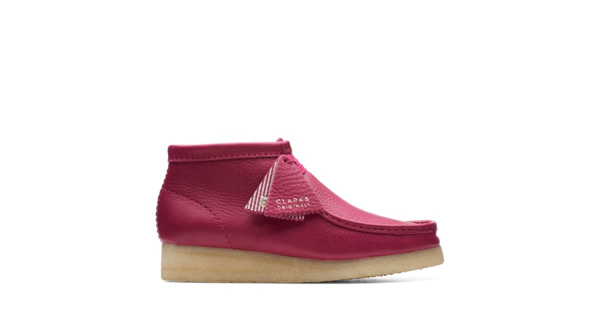 Wallabee Boot Berry Leather