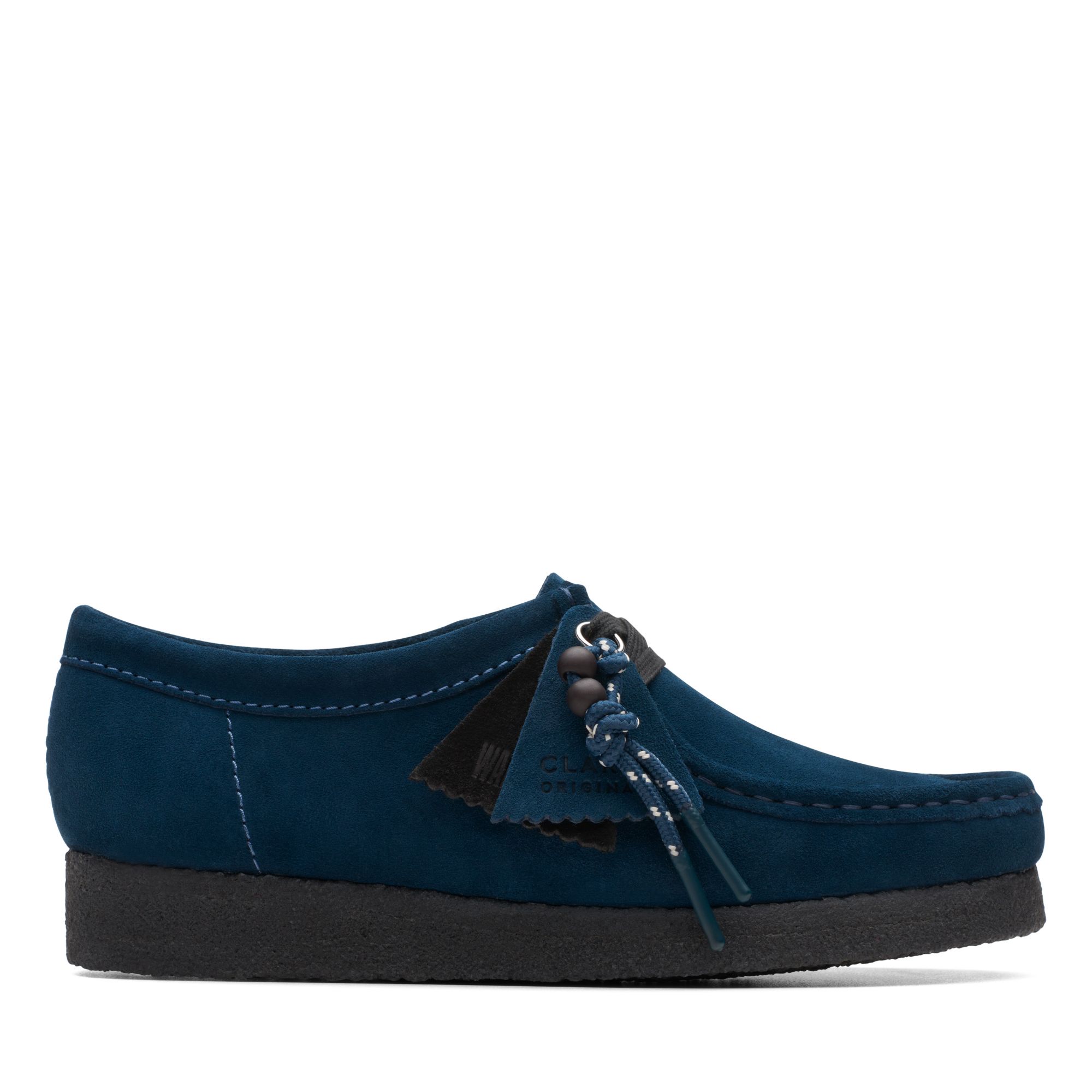Clarks Wallabee In Blue