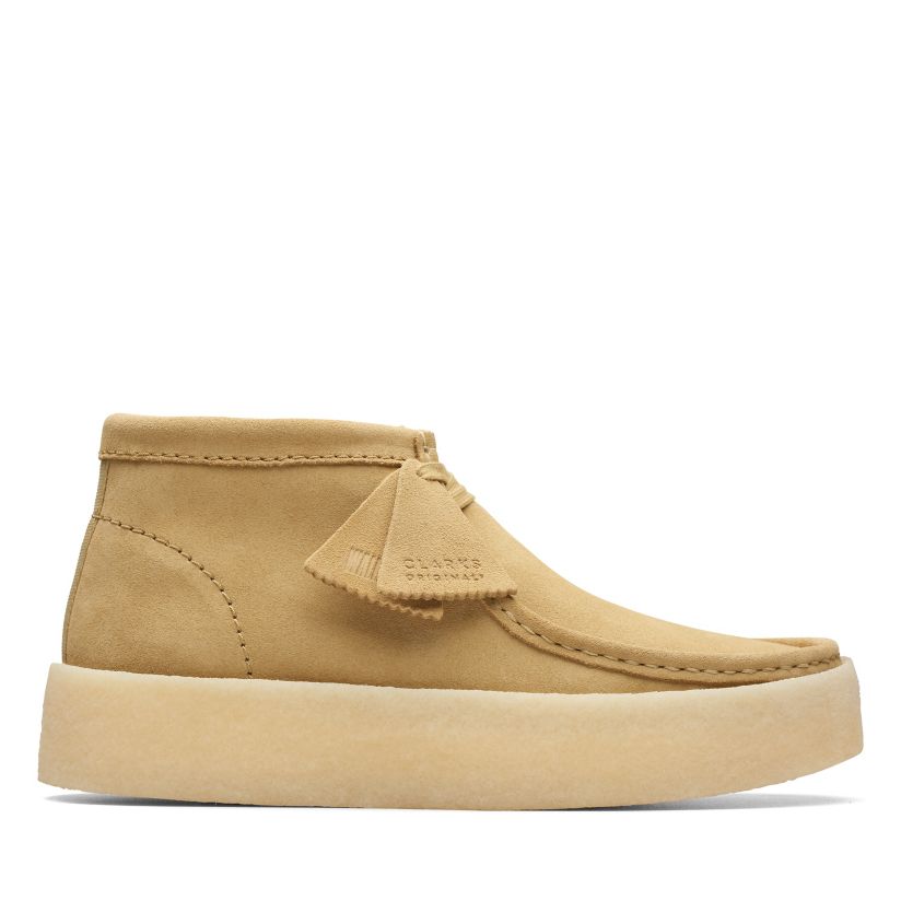 Wallabee Cup Boot Maple Suede