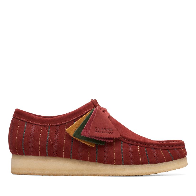 Wallabee Burgundy Combination Clarks® Shoes Official Site | Clarks