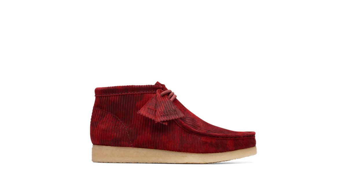 Wallabee Boot Burgundy Clarks® Shoes Official Site | Clarks
