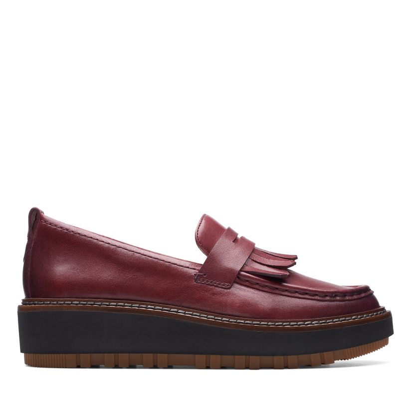 Flytte Kemi montage Orianna Loafer Burgundy Leather ​Clarks® Shoes Official Site | Clarks