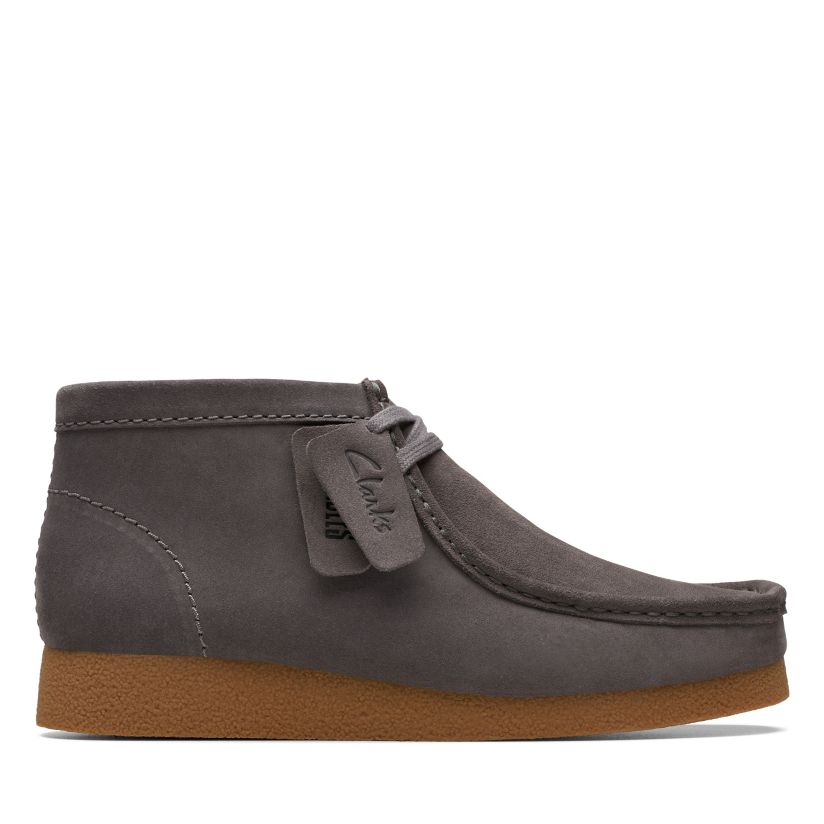 Eller lav lektier Mellem Wallabee EVO Boot Grey Suede Clarks® Shoes Official Site | Clarks