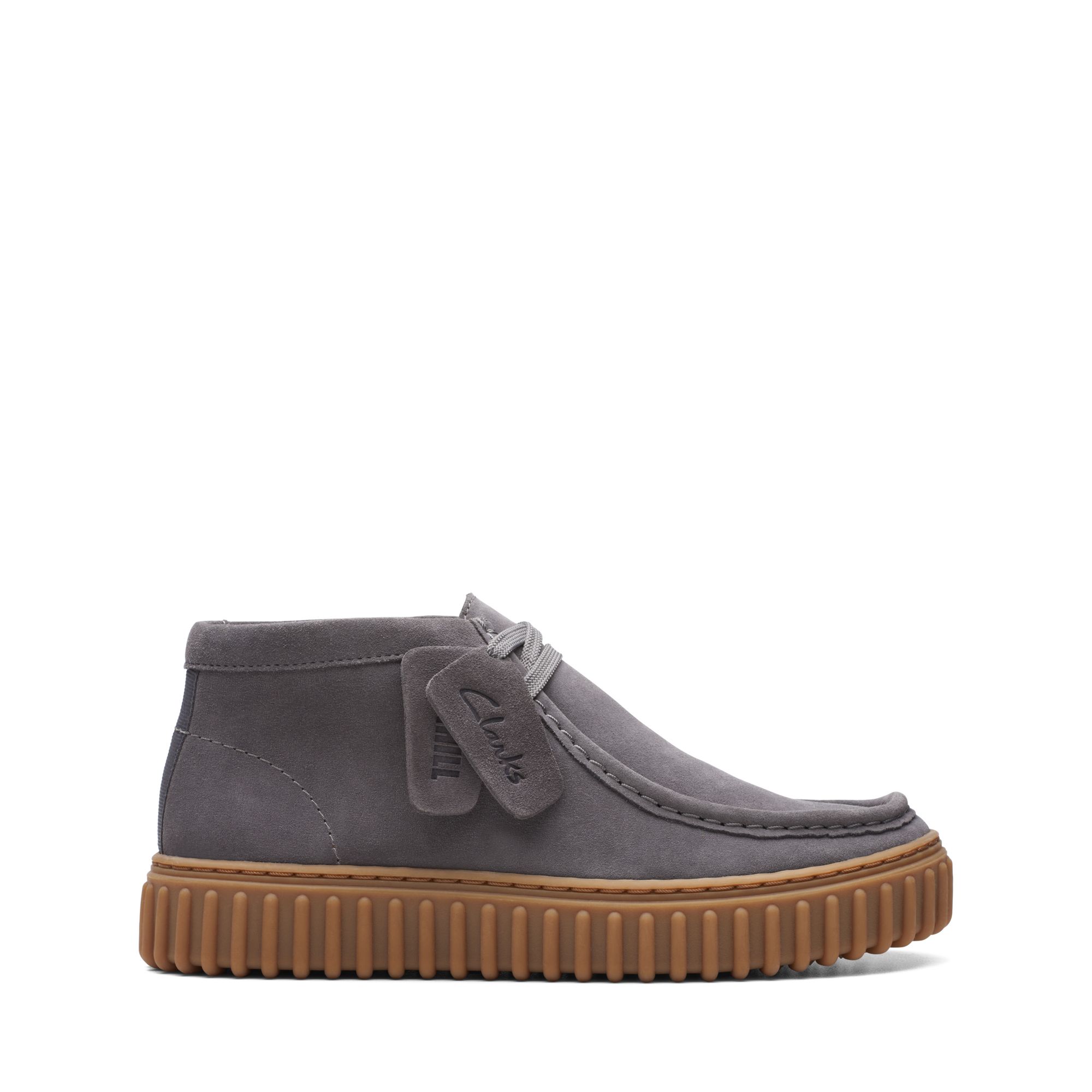 Clarks Tor Hill Kid In Grey