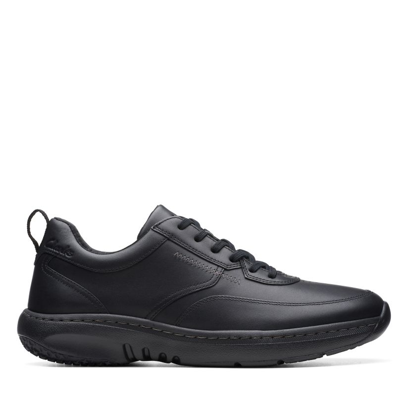 ClarksPro Black Leather Shoes Official Site Clarks