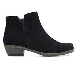 Wilrose Frost Black Suede