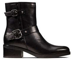 clarks womens biker boots