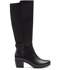 clarks pimlico shimmer over the knee boot