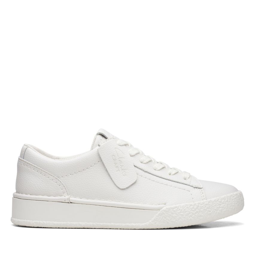 Bourgeon støn samvittighed CraftCup Walk White Leather- Clarks® Shoes Official Site | Clarks