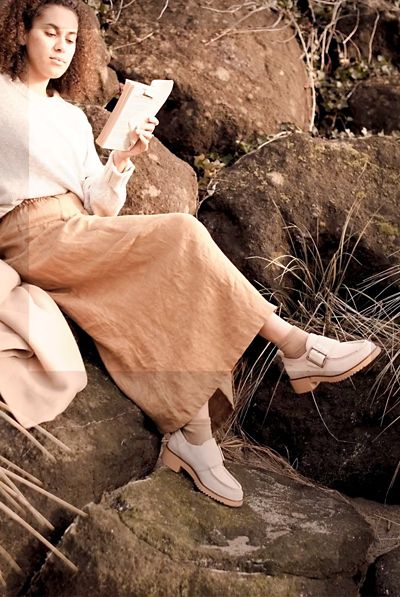 clarks eden mid monk shoes women