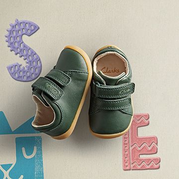 infant clarks wallabees