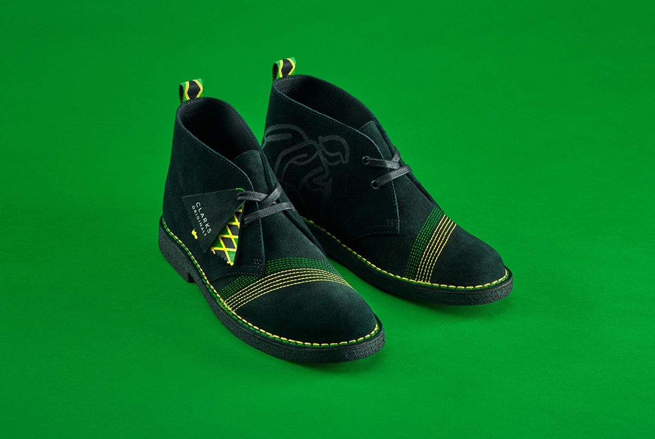 クラークスxジャマイカ CLARKS ORIGINALS限定モデル24cmです