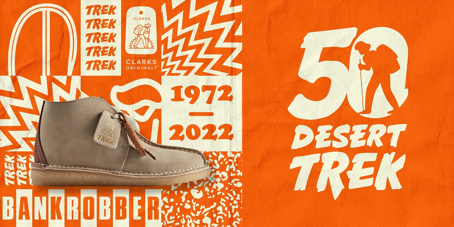 mandat Praktisk sælger Clarks Desert Trek | 50 Years of Trekking | Clarks