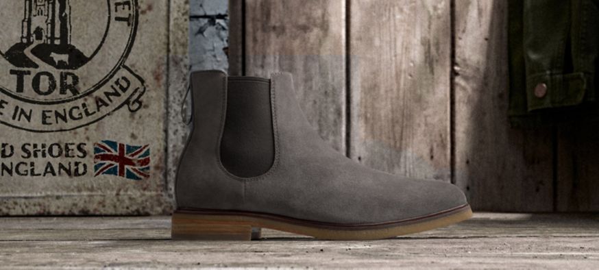 Clarks Clarkdale Gobi Taupe Suede Boots