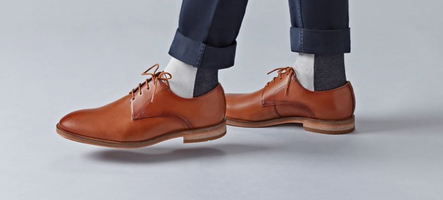 mens leather brown dress shoes