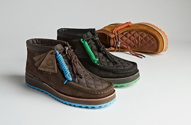 Moderar almacenamiento pala Clarks Originals X Moncler 1952 Man | Wallabee Collection