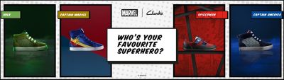 clarks avengers trainers